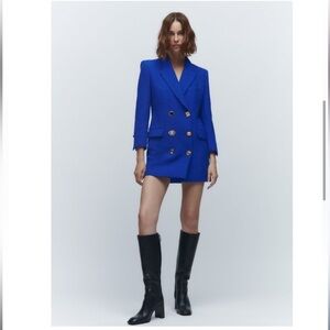 Zara blue Blazar